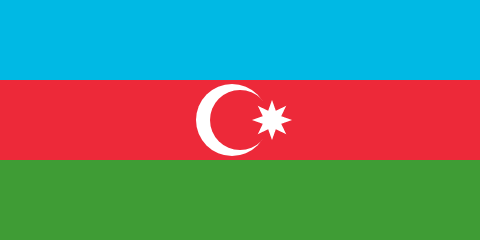 resize and download Azerbaijan flag