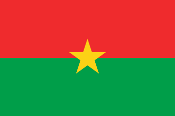 resize and download Burkina Faso flag
