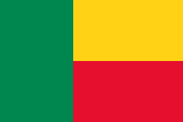 resize and download Benin flag