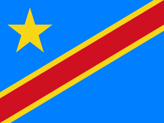 resize and download Democratic Republic of the Congo flag