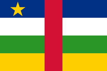 resize and download Central African Republic flag