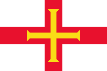 resize and download Guernsey flag