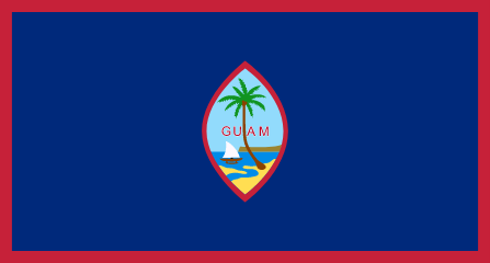 resize and download Guam flag