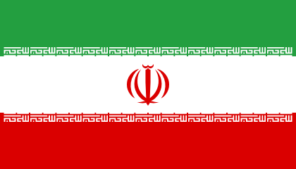 resize and download Iran flag