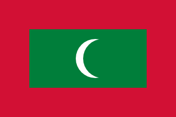 resize and download Maldives flag