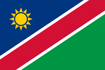 resize and download Namibia flag