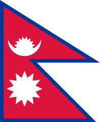 resize and download Nepal flag