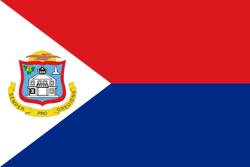 resize and download Sint Maarten (Dutch part) flag
