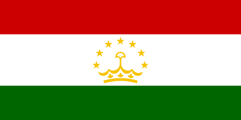 resize and download Tajikistan flag