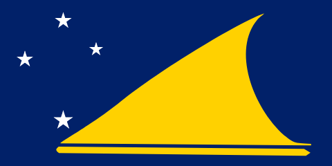 resize and download Tokelau flag