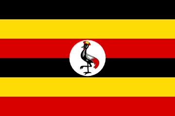 resize and download Uganda flag