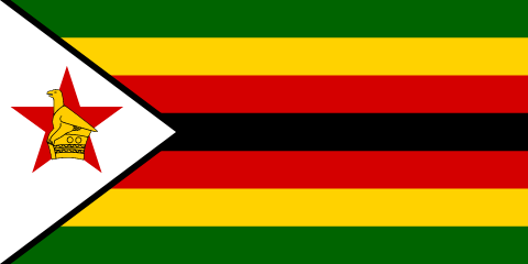 resize and download Zimbabwe flag