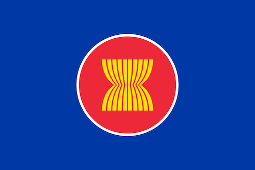 Association of Southeast Asian Nations flag